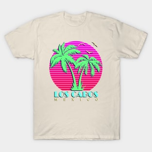 Los Cabos Mexico Palm Trees Sunset T-Shirt